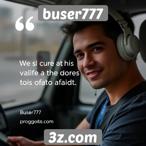 Feedback de usuários sobre a experiência no Buser777
